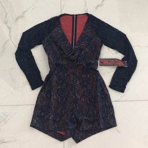 Lace romper